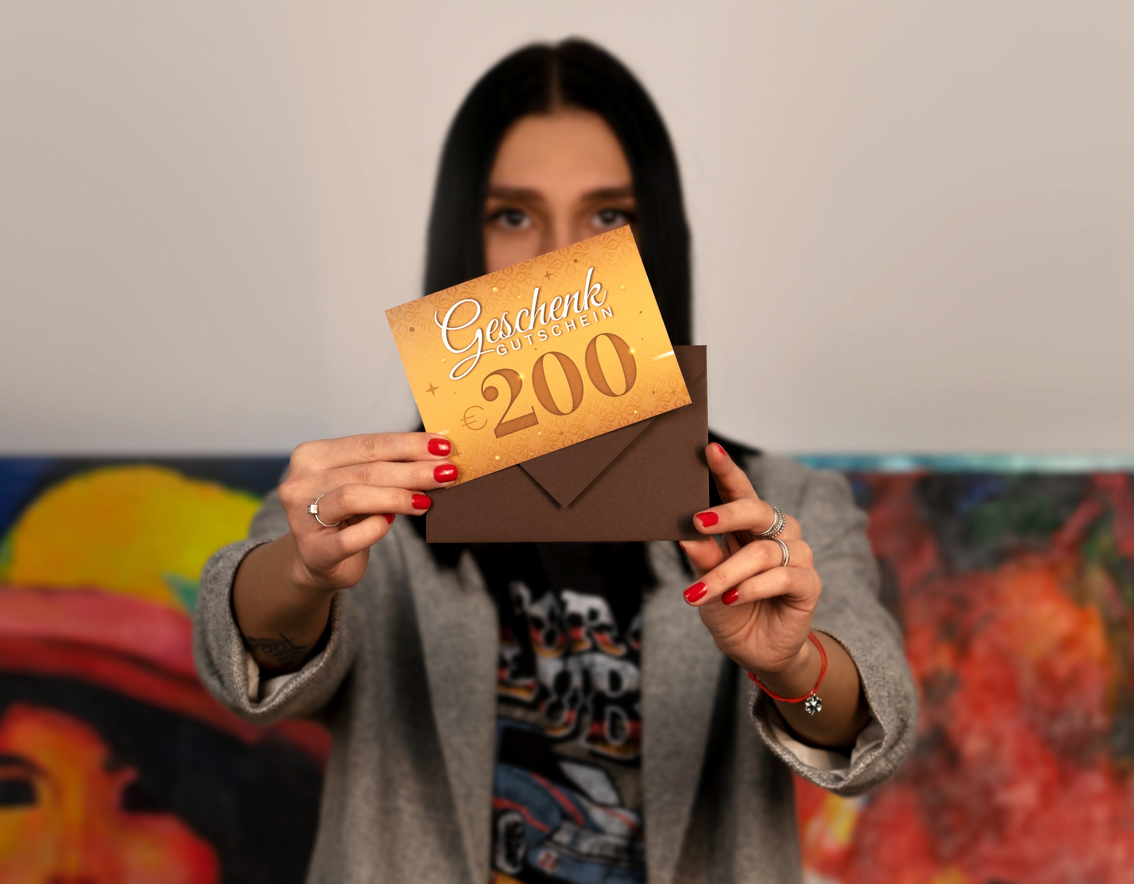 Wir haben Geschenkkarten in verschiedenen Beträgen erstellt!