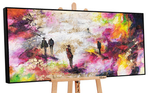 Framed wall art modern "Spring chill"