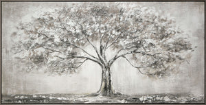 Abstract wall painting with frame "The tree of Life"