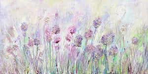 Framed painting of flowers "Flowers in the meadow"