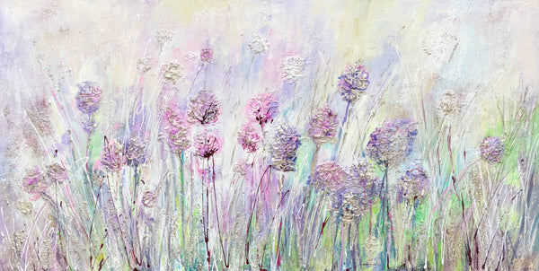 Framed painting of flowers "Flowers in the meadow"