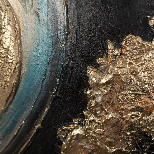 struktur gold nahaufnahme, runde kunst details