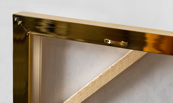 Fluorescent glow in the dark paint with frame "Star connection"