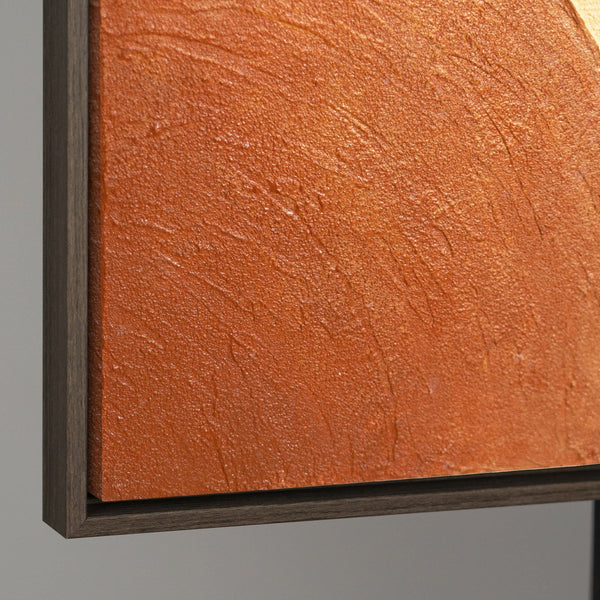 Kantenansicht Leinwand geometrische Acrylkunst