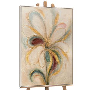 Leinwandbild modern in warmen Farbtönen