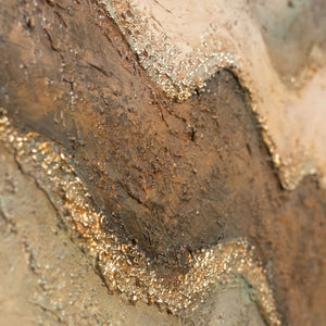 Strukturmalerei Acryl mit Glanzeffekt