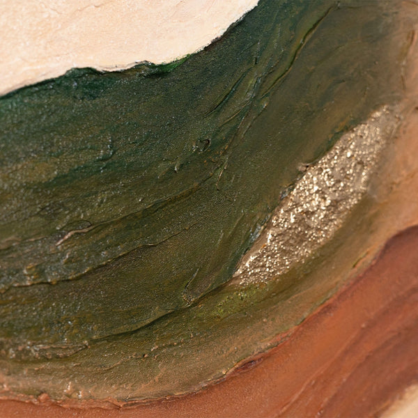 Strukturmalerei Acryl mit Tiefe und Bewegung