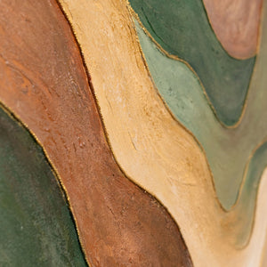 Strukturmalerei Acryl mit Tiefe und Bewegung