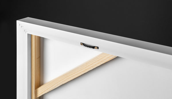 Fluorescent glow in the dark paint with frame "Star connection"