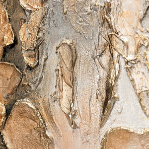 Gerahmte bilder für wohnzimmer groß mit blattgold