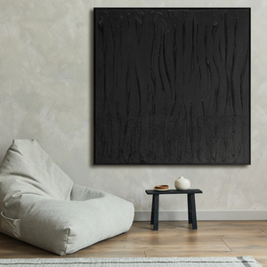 The timeless appeal of black and white abstract art in modern interiors