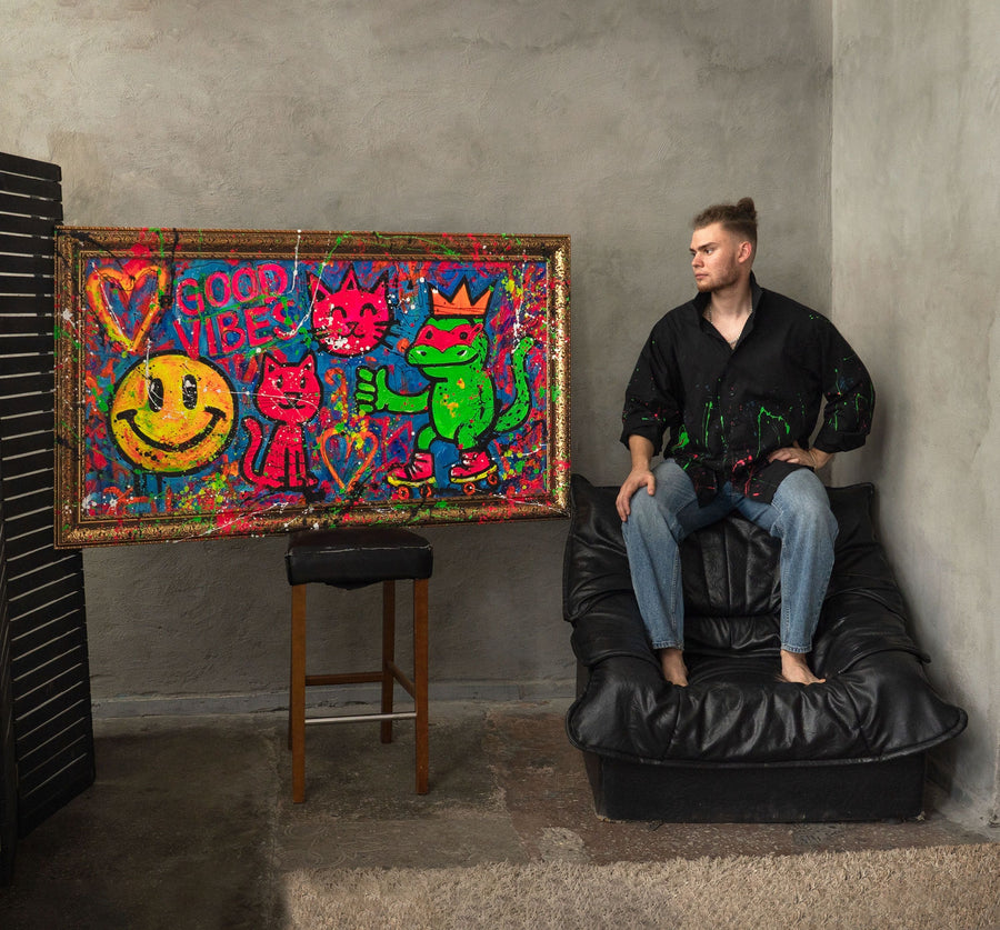 Pop Art Revolution: Wie Sie Ihr Zuhause mit Farbe verwandeln