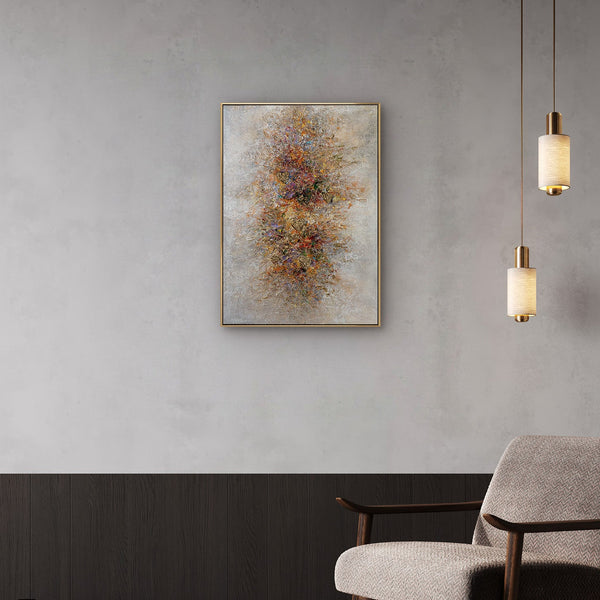 Zeitgenössische Wandkunst im Interieur – Original Gemälde kaufen bei YS-Art