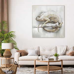 living room art decor animal motifs