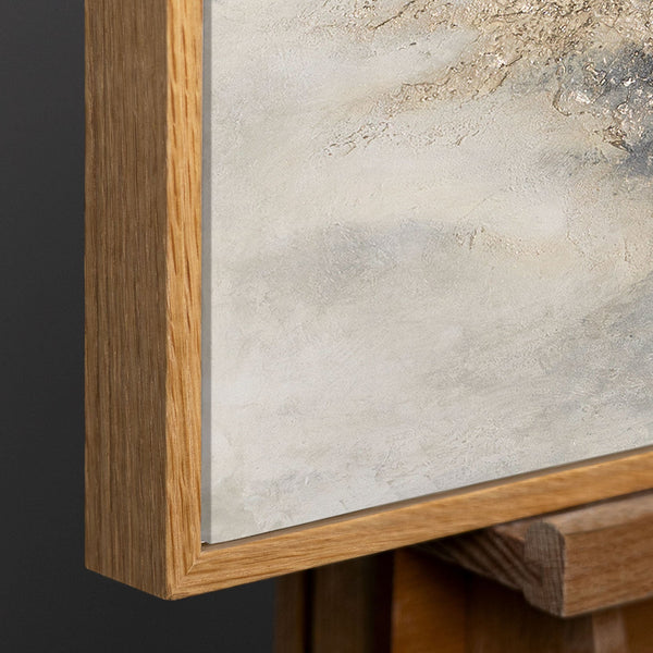 Rahmen aus natürlichem Holz – Detail