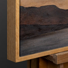 Rahmen aus natürlichem Holz – Detail1