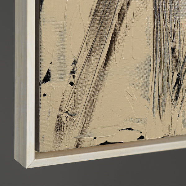 Strukturierte Oberfläche eines abstrakten Gemäldes, moderne Texturmalerei