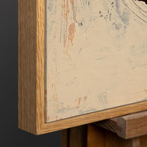 120x80 Natur Holz Rahmen