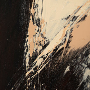 Abstrakte Wandkunst in ruhigen Farbtönen für moderne Interieurs