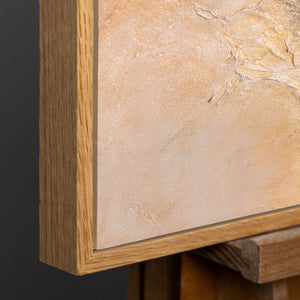 Rahmen aus natürlichem Holz – Detail