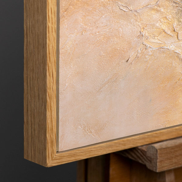 Rahmen aus natürlichem Holz – Detail