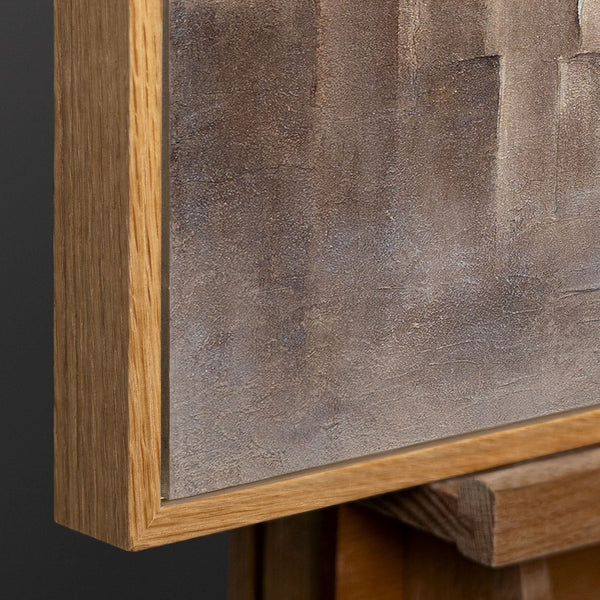 Rahmen aus natürlichem Holz – Detail