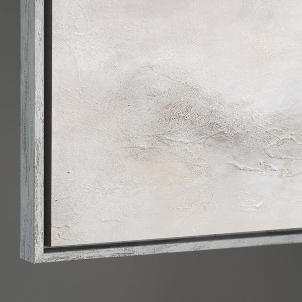 Abstrakte Wandkunst in ruhigen Farbtönen für moderne Interieurs