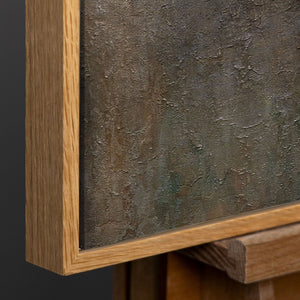 Natürlicher Holzrahmen in Nahaufnahme