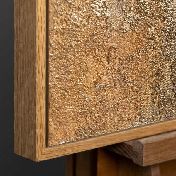 Natürlicher Holzrahmen in Nahaufnahme