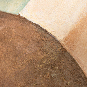 Abstraktes Gemälde im zeitgenössischen Interior Design