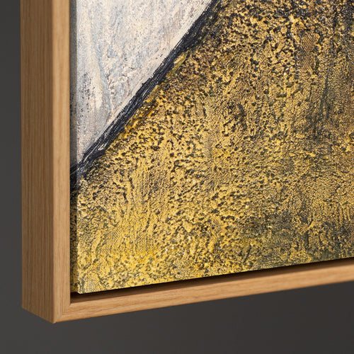 Abstrakte Wandkunst in ruhigen Farbtönen für moderne Interieurs