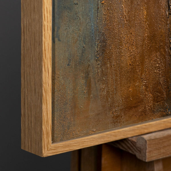 Rahmen aus natürlichem Holz – Detail