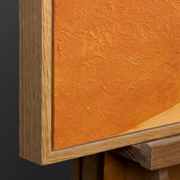 Rahmen aus natürlichem Holz – Detail