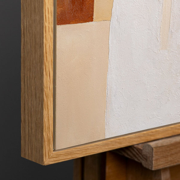 Rahmen aus natürlichem Holz – Detail