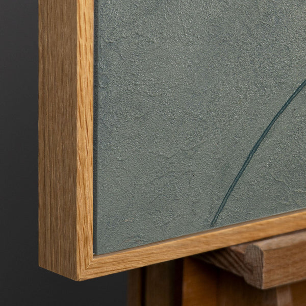 Rahmen aus natürlichem Holz – Detail