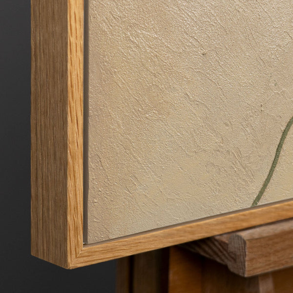 Rahmen aus natürlichem Holz – Detail