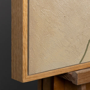 Rahmen aus natürlichem Holz – Detail