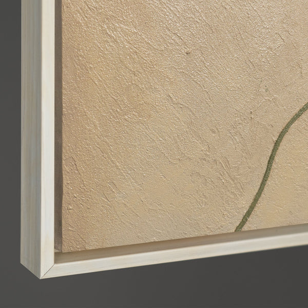 Feine Struktur und Materialität eines abstrakten Kunstwerks