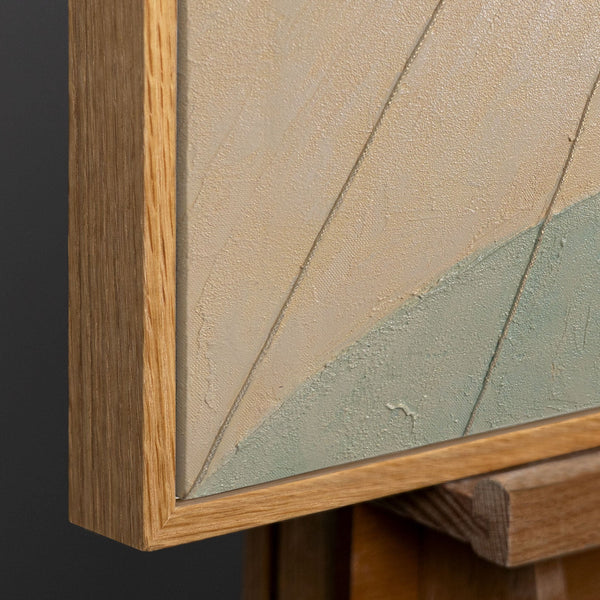 Rahmen aus natürlichem Holz – Detail