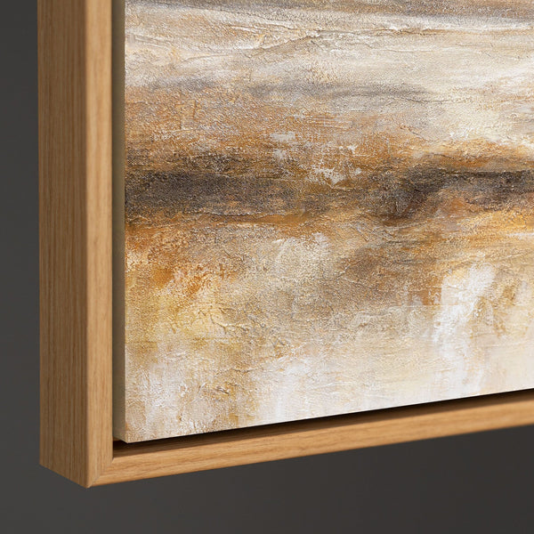 Abstrakte Texturmalerei mit sanften Übergängen und Tiefe