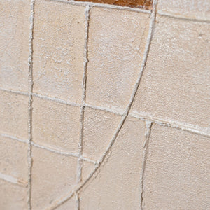 Abstract paintings with structure and geometry in the framework "Lines and Circles"