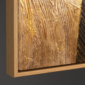 Modernes abstraktes Wandbild mit Struktur und zeitloser Ästhetik