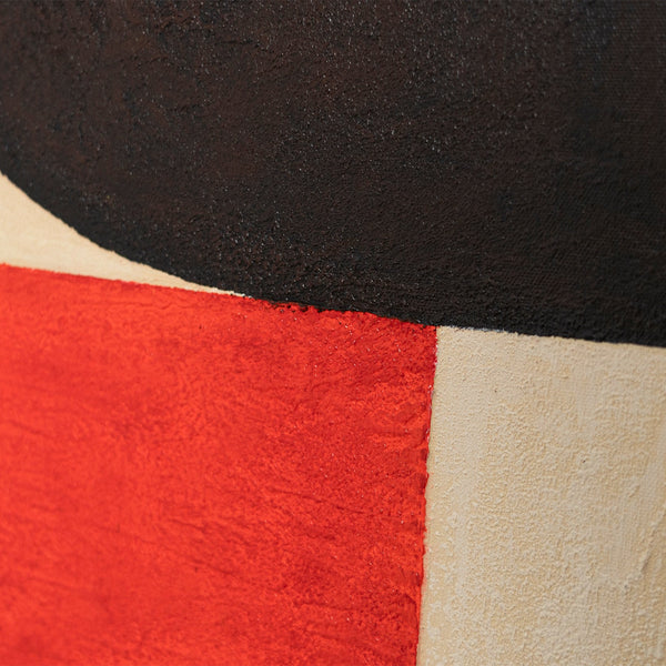 Modernes abstraktes Wandbild mit Struktur und zeitloser Ästhetik