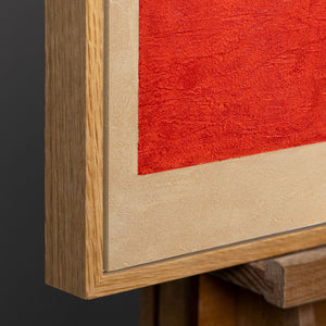 Rahmen aus natürlichem Holz – Detail