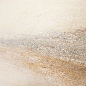 Abstraktes Wandbild als stilvoller Akzent in einem modernen Wohnraum