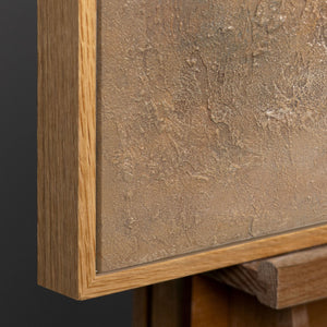 Rahmen aus natürlichem Holz – Detail