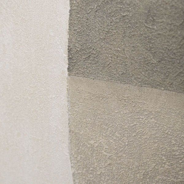 Geometrische Wandkunst „Stille der Geometrie“ – Minimalistische Acrylmalerei handgemalt