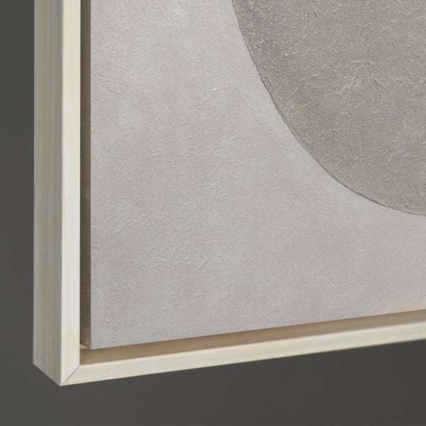 Abstrakte Wandkunst mit Rahmen für elegante Innenräume