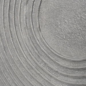 Modern painted pictures in a frame, a calm canvas painting "Grey Chord"