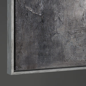 Hand-painted pictures in frames, textured abstract art "Memory of Stone"